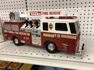 A fun used fire truck for sale at Sauk Centre STEP